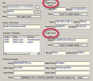 Video- und Audioformat