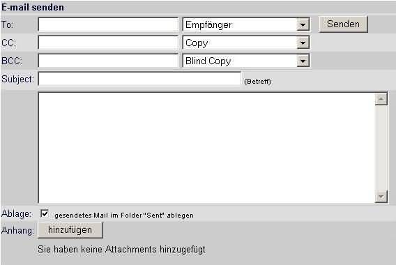 Mail schreiben